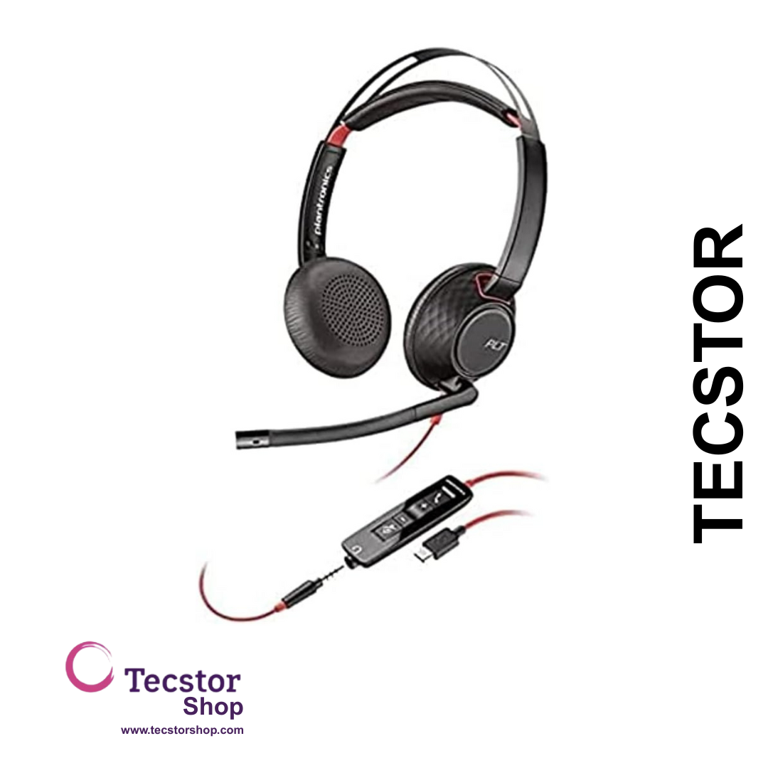Poly Blackwire 5220 Stereo USB-A Headset (Bulk)