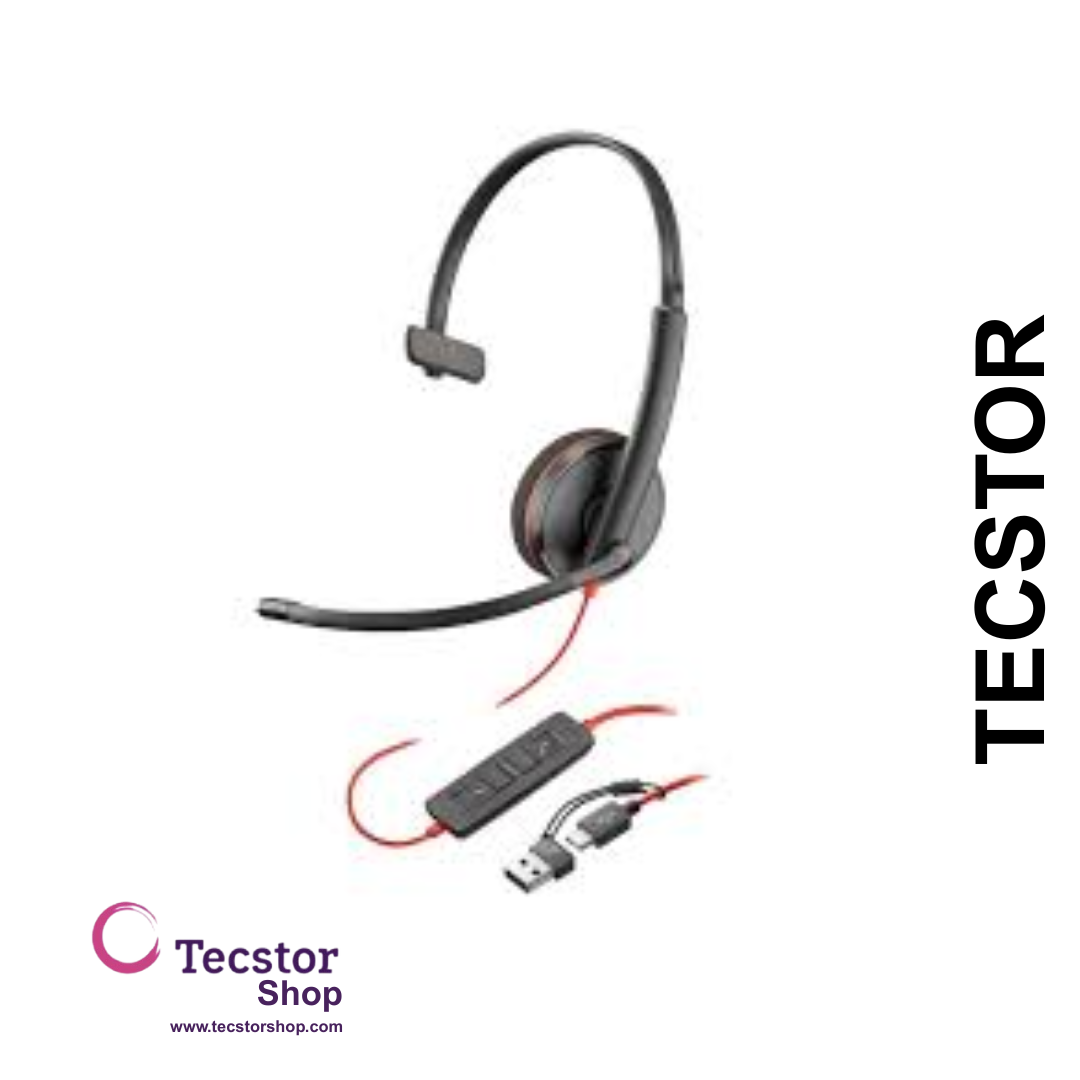 Poly Blackwire 3315 Microsoft Teams Certified USB-C Headset