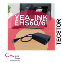 Yealink EHS60 Headset Adapter – Advanced Electronic Hook Switch (EHS) for DECT Headsets