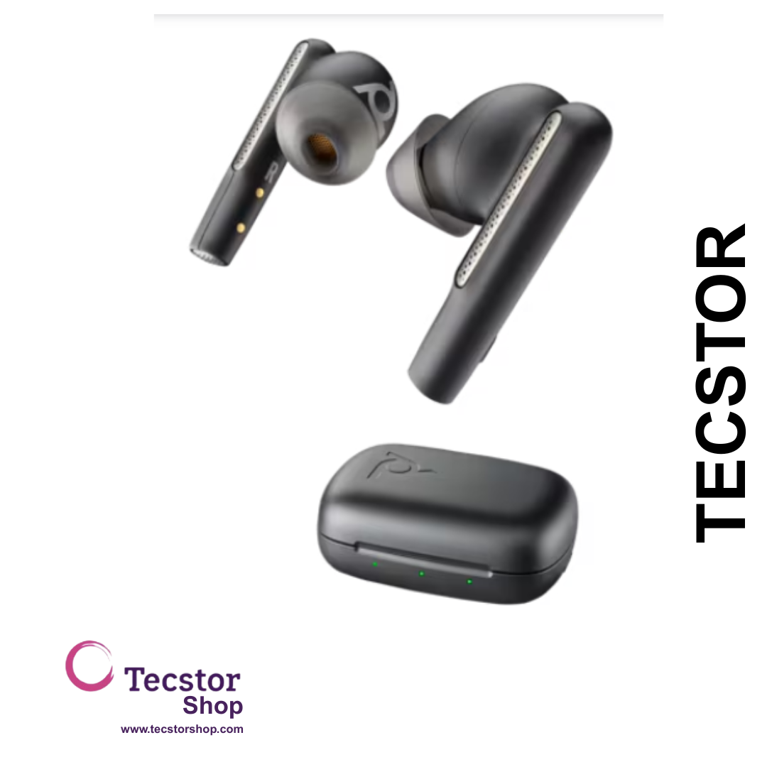 Poly Voyager Free 60 Earbuds Black + BT700 USB-C Adapter + Basic Charge Case (Microsoft Version)