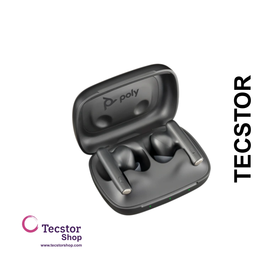 Poly Voyager Free 60 Earbuds Black + BT700 USB-A Adapter + Basic Charge Case (UC Version)