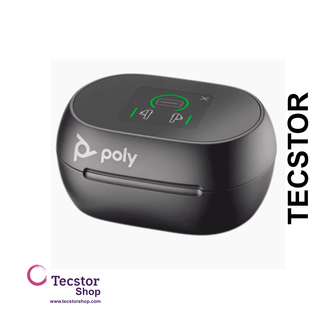 Poly Voyager Free 60 Earbuds Black + BT700 USB-C Adapter + Touchscreen Charge Case (UC Version)