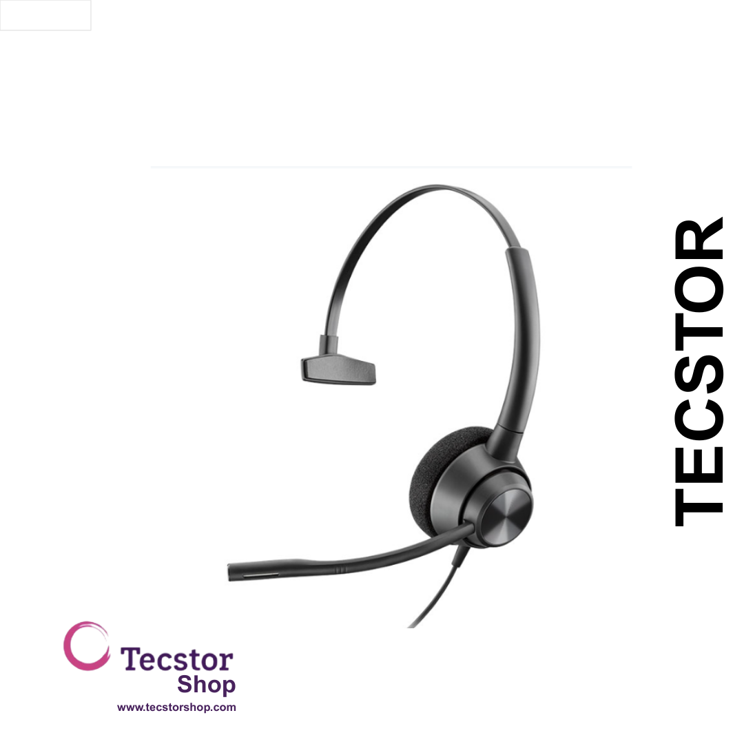 Poly - HW310 USB - Encore Pro MONO Wideband Headset (USB C hardwired) (Noise Cancelling) TAA