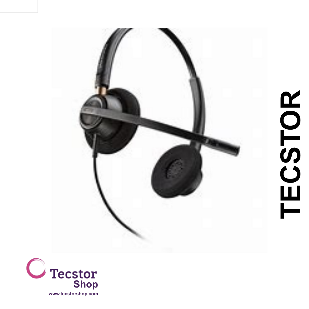 Poly - HW320 USB - Encore Pro STEREO Wideband Headset (USB A hardwired) (Noise Cancelling)  TAA