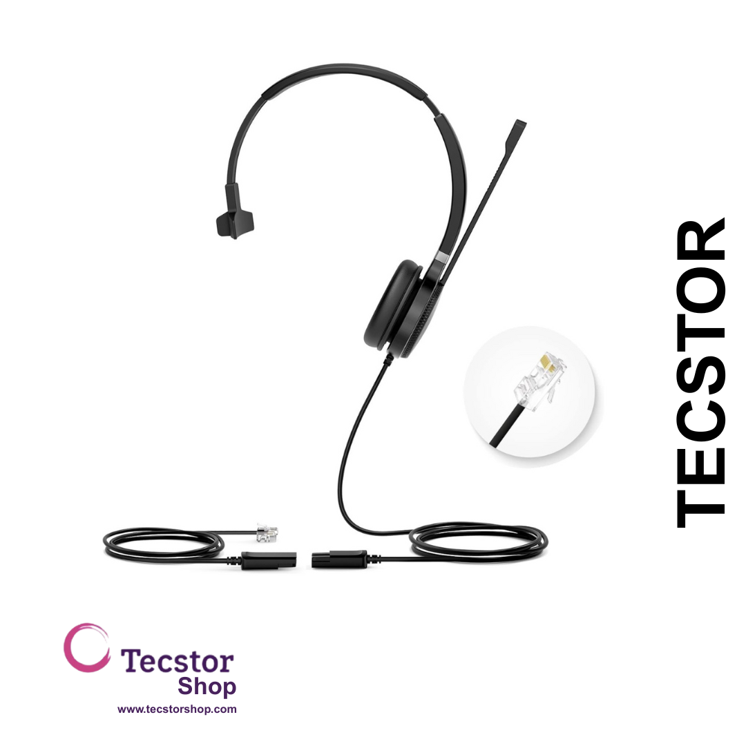 Yealink YHS36 Mono (Monaural) Headset with Quick Disconnect