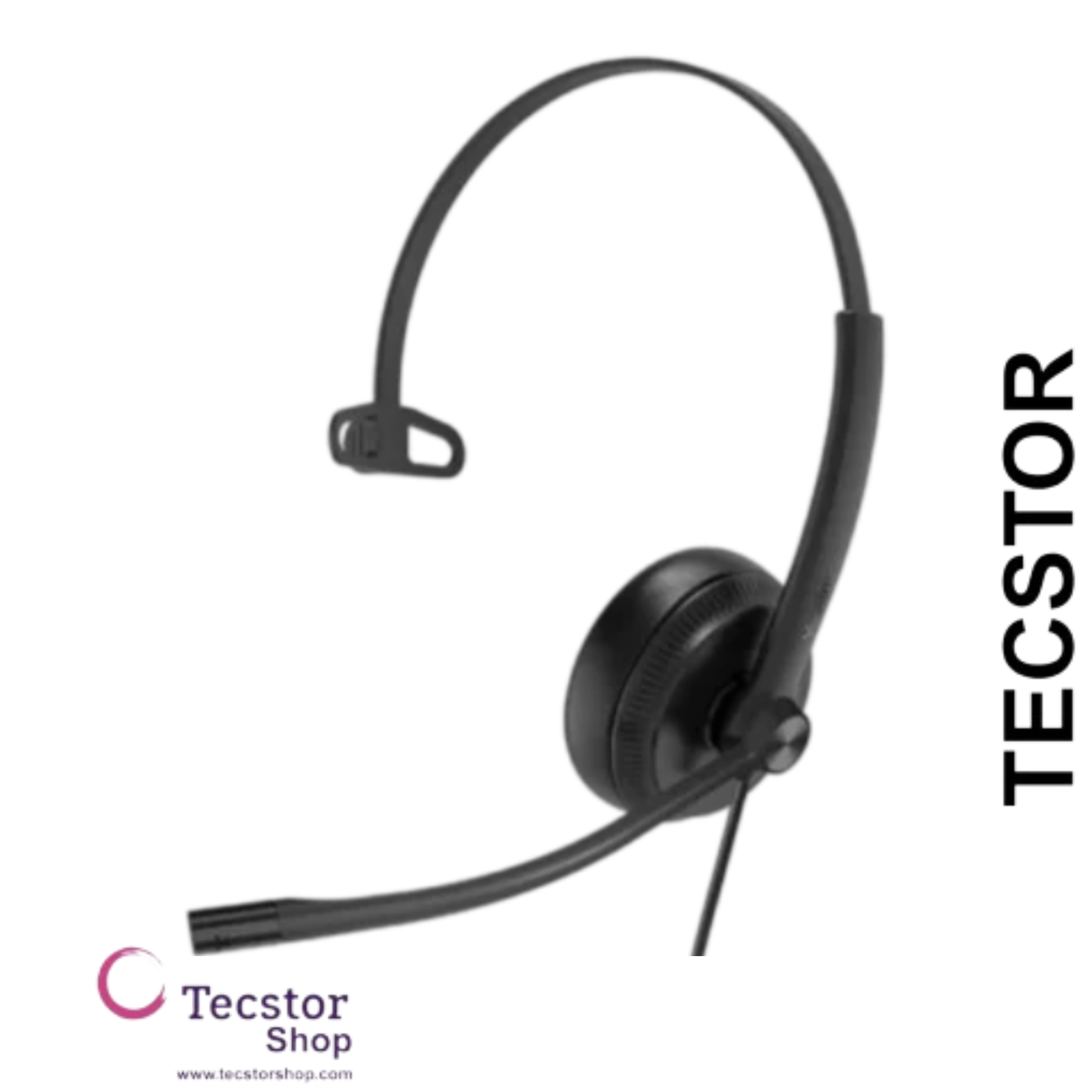 YHS34 Lite Mono Headset only (without QD-RJ9 cord)