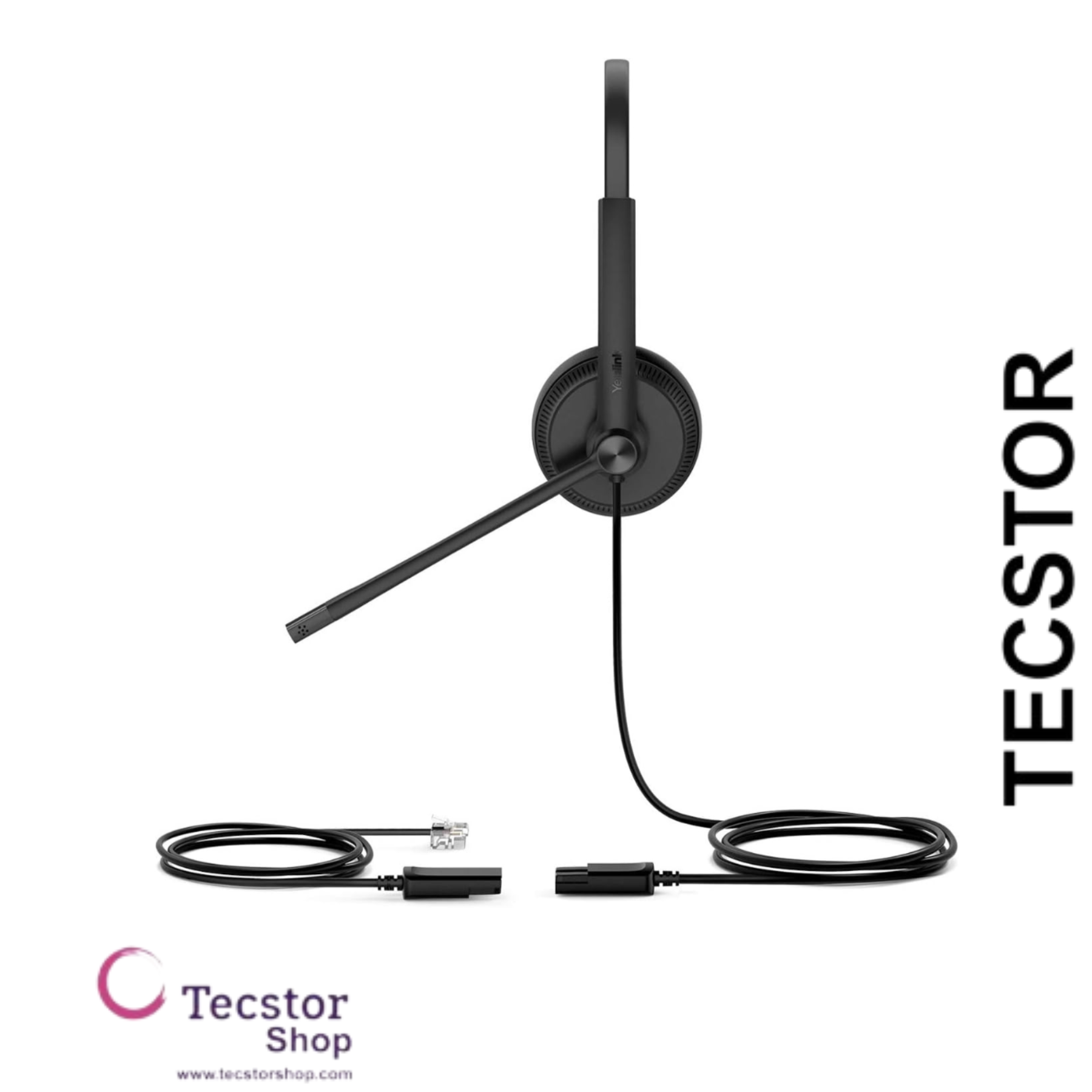 YHS34 Lite Mono Headset only (without QD-RJ9 cord)