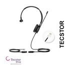 YHS34 Lite Mono Headset only (without QD-RJ9 cord)