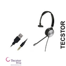 Yealink UH36 Mono (Monaural) USB Headset with 3.5mm – Certified for Microsoft Teams