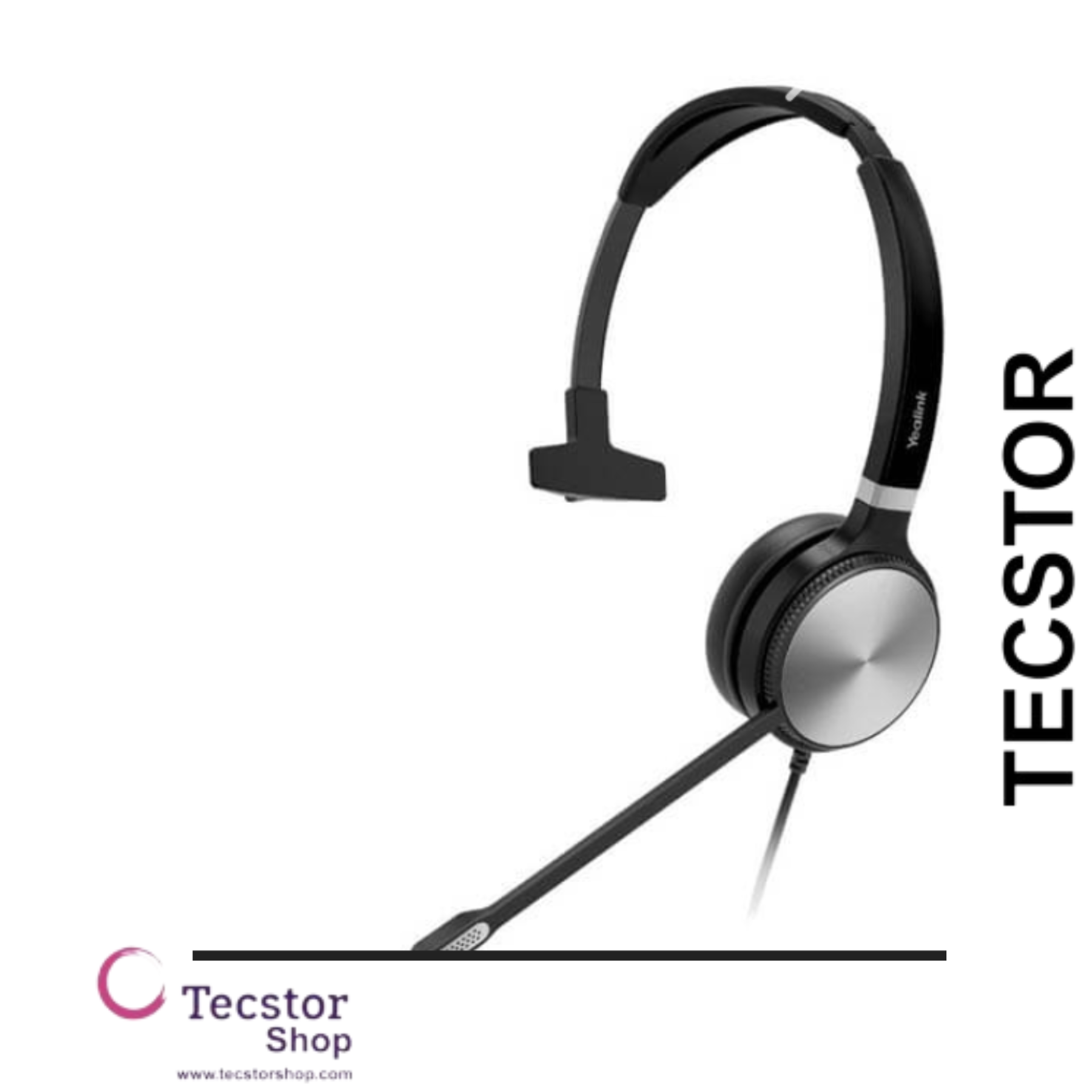 Yealink UH36 Mono (Monaural) USB Headset with 3.5mm – Certified for Microsoft Teams