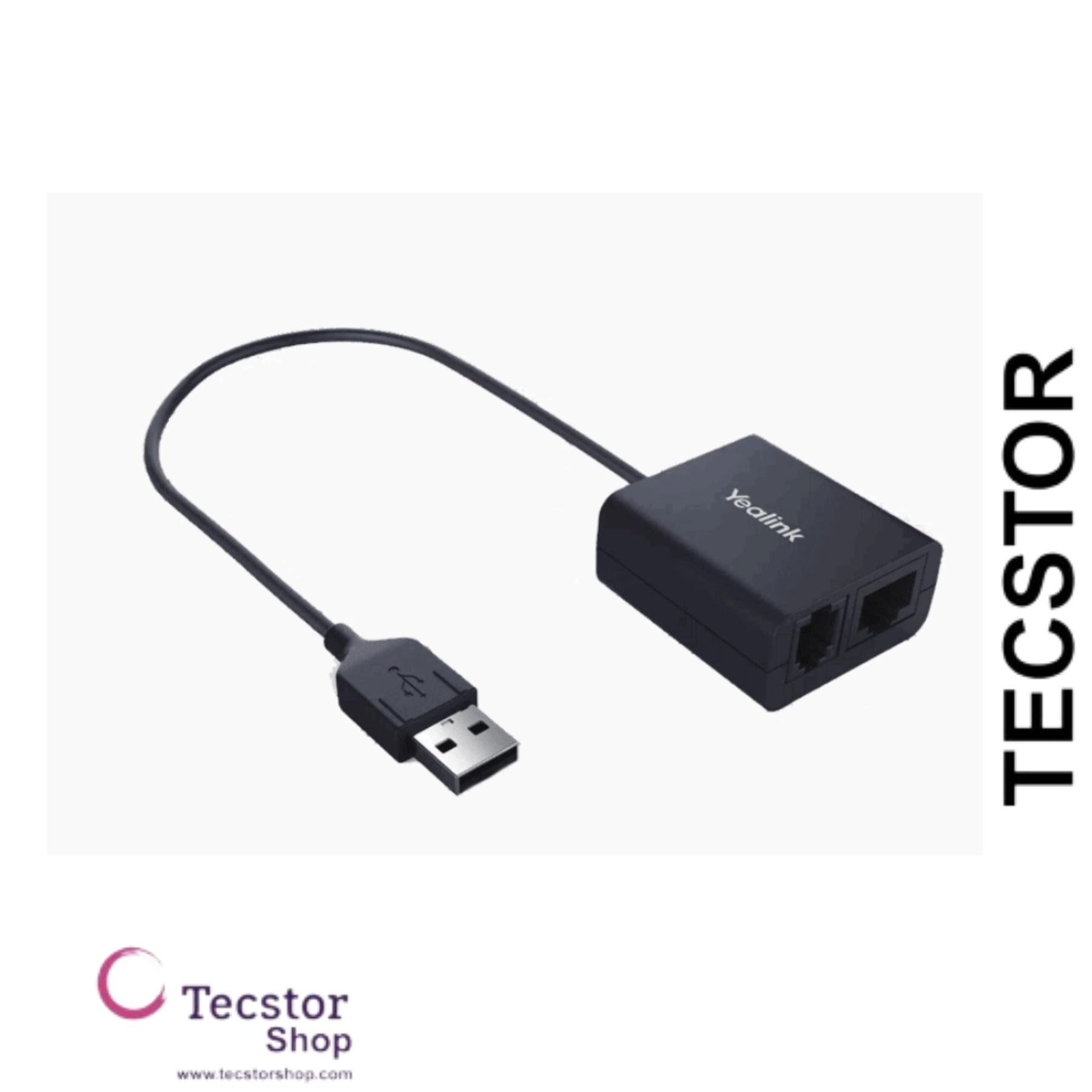 Yealink EHS40 Headset Adapter – Electronic Hook Switch (EHS) for Wireless Headsets